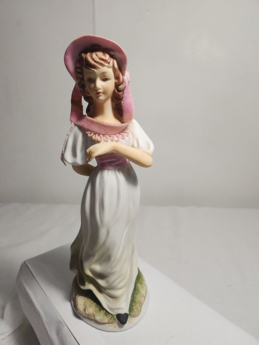 Vintage Figurine "Pinkie" Lefton China KW387 - Limited Edition Porcelain